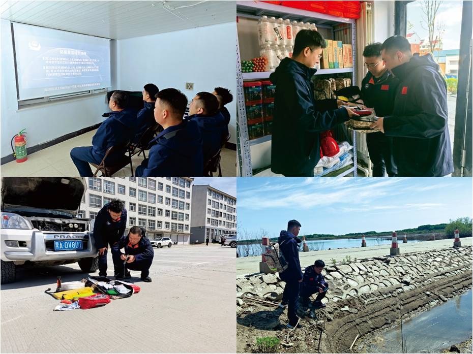 哈尔滨中心虎林应用地质调查项目开展行车安全隐患排查和教育整顿活动